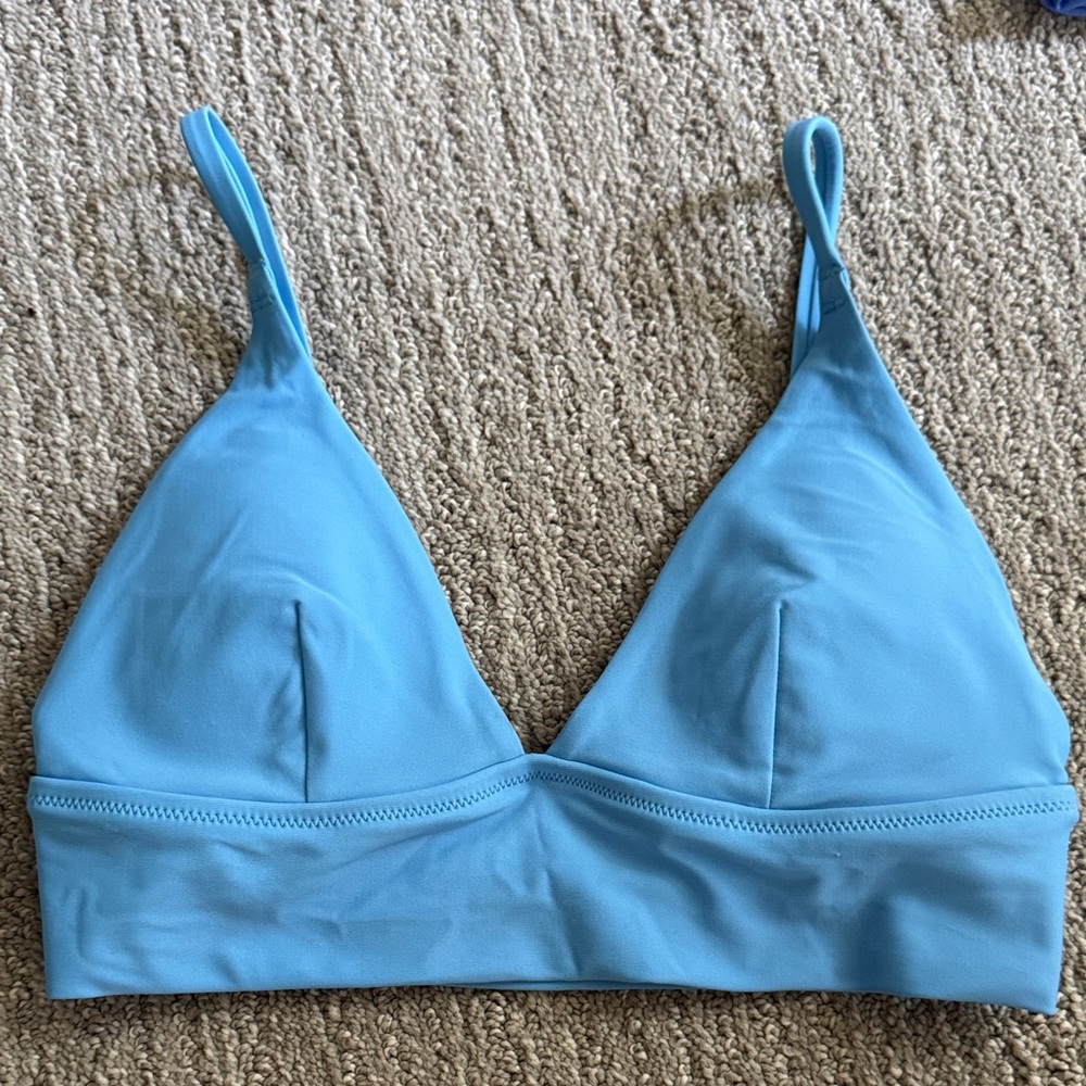 Aerie Blue Swim Top